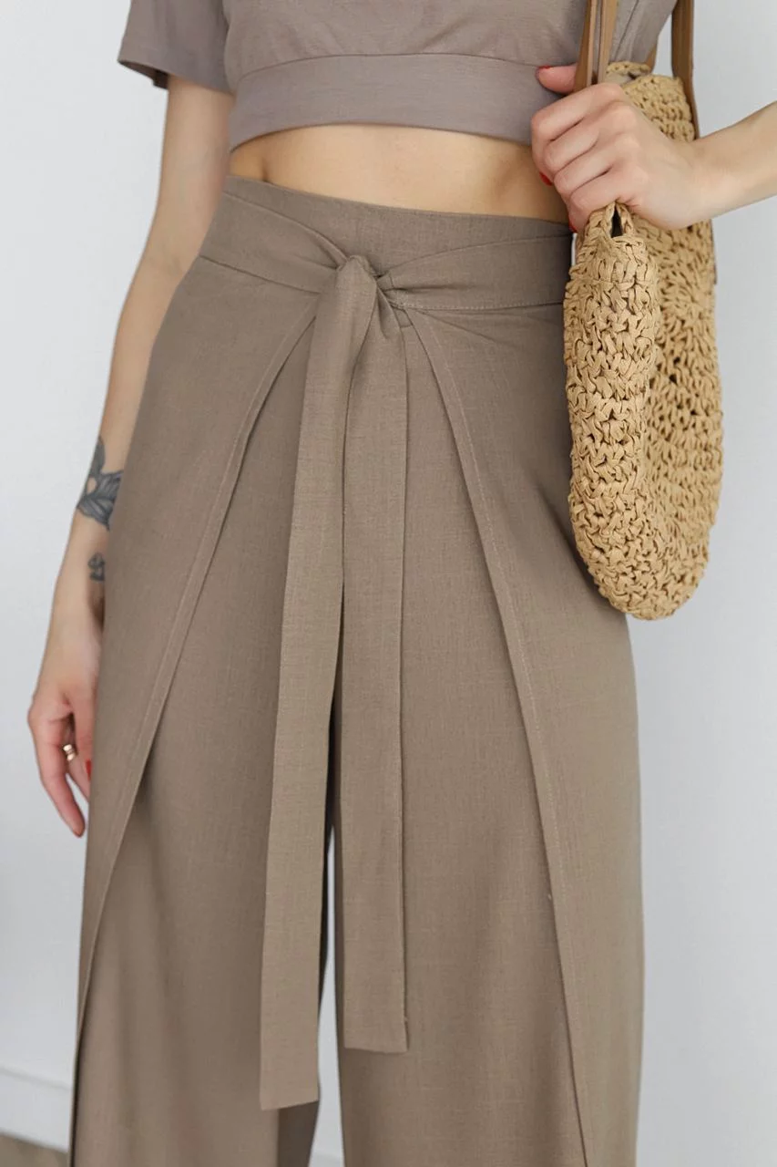 Sigourney | Women's Wide-Leg Linen Pants