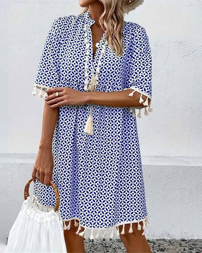 Callista | Printed Mini Dress