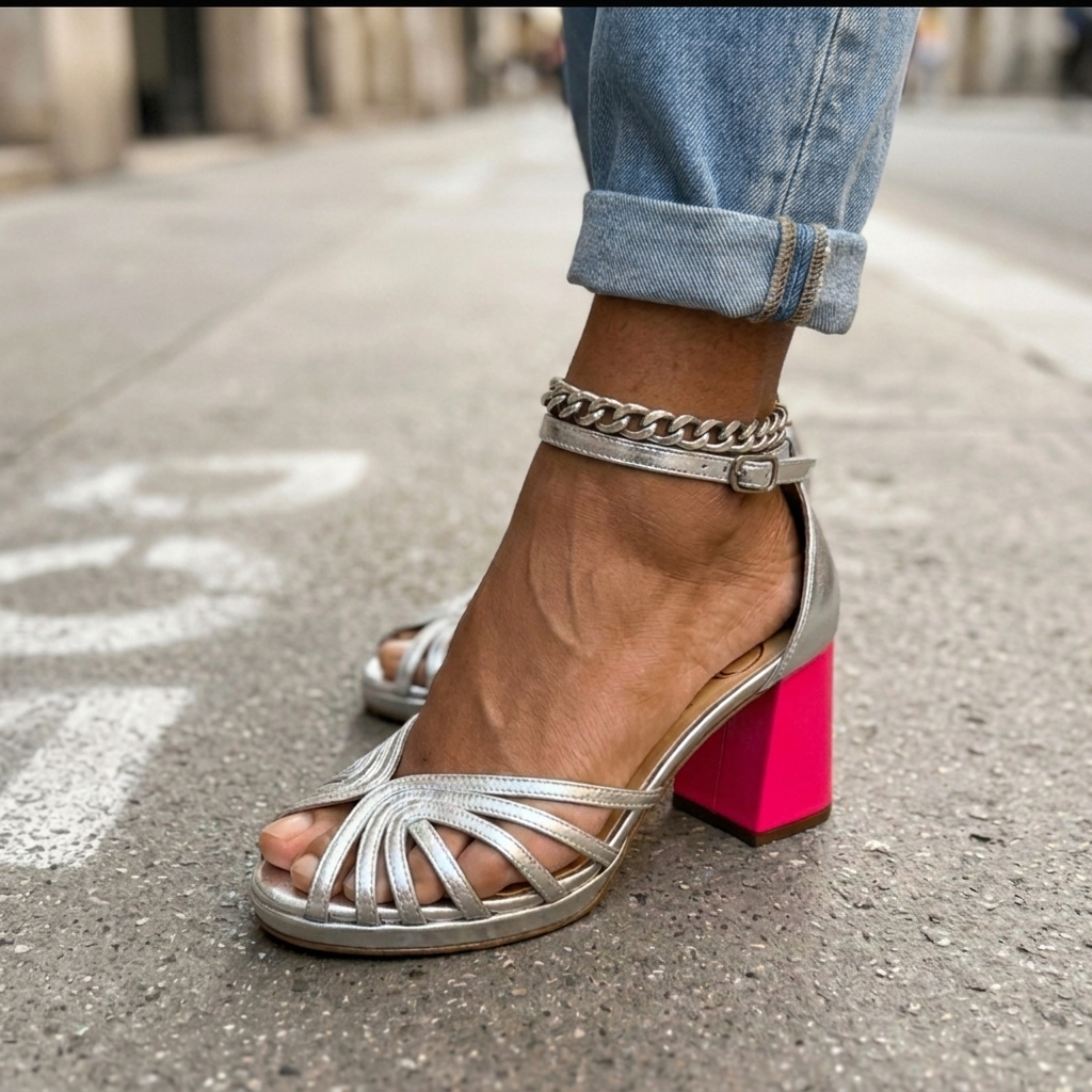 Enid | Ankle-Strap Heels