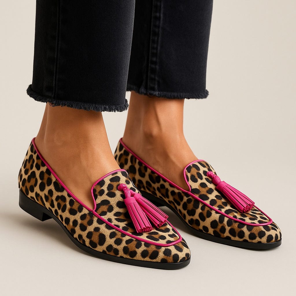 Noreena | Fringe Detail Slippers