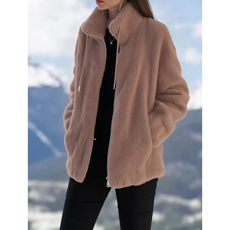 Lior | Women's Cozy Zip-Up Coat for Winter