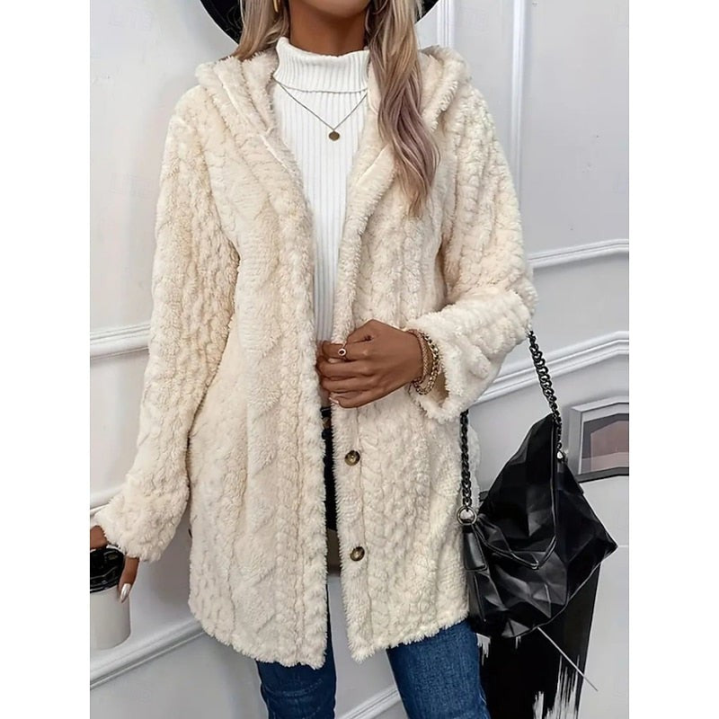 Winslet | Women's Cozy Hooded Jacket for Winter