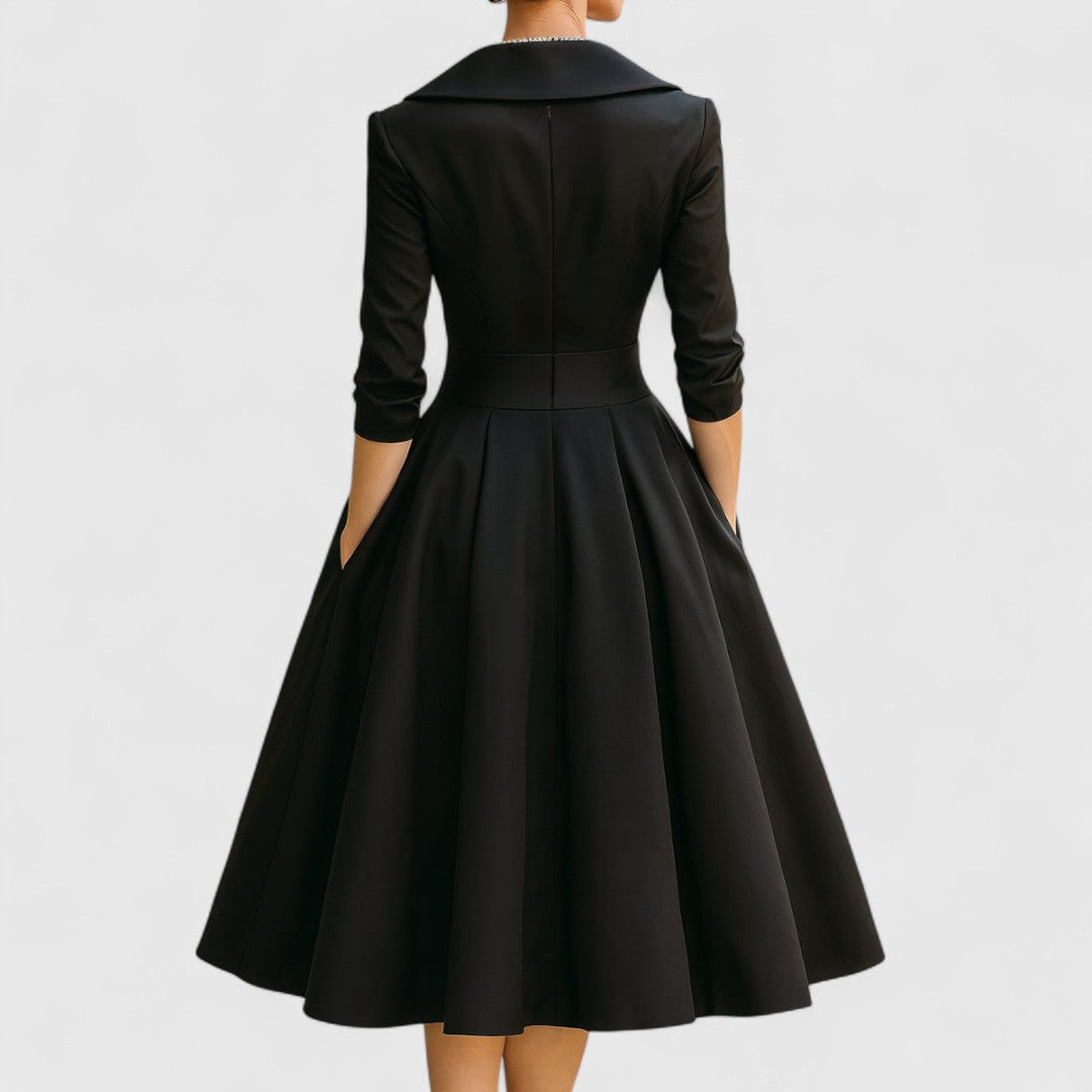 Rowena Quinn | Elegant Midi Dress