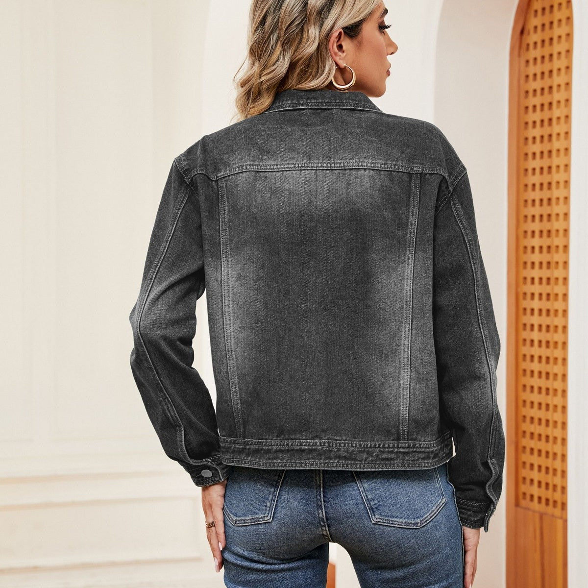 Remy | Washed Denim Jacket photo