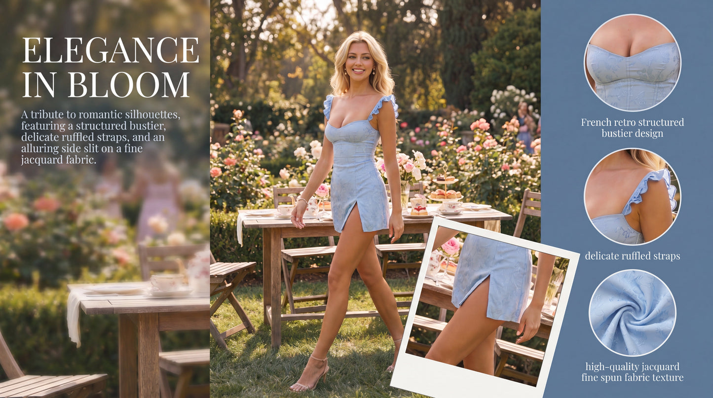 Giana | Lace Sheath Homecoming Dress with Slit