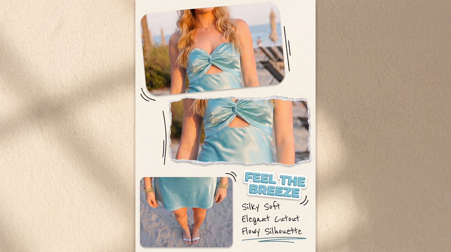 Yvette | A-Line Strapless Homecoming Dress with Keyhole