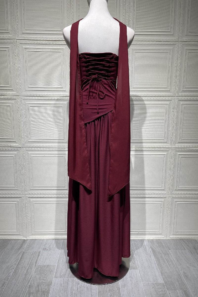 Briar | Knit A-Line Maxi Dress