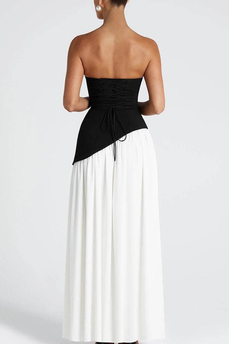 Briar | Knit A-Line Maxi Dress