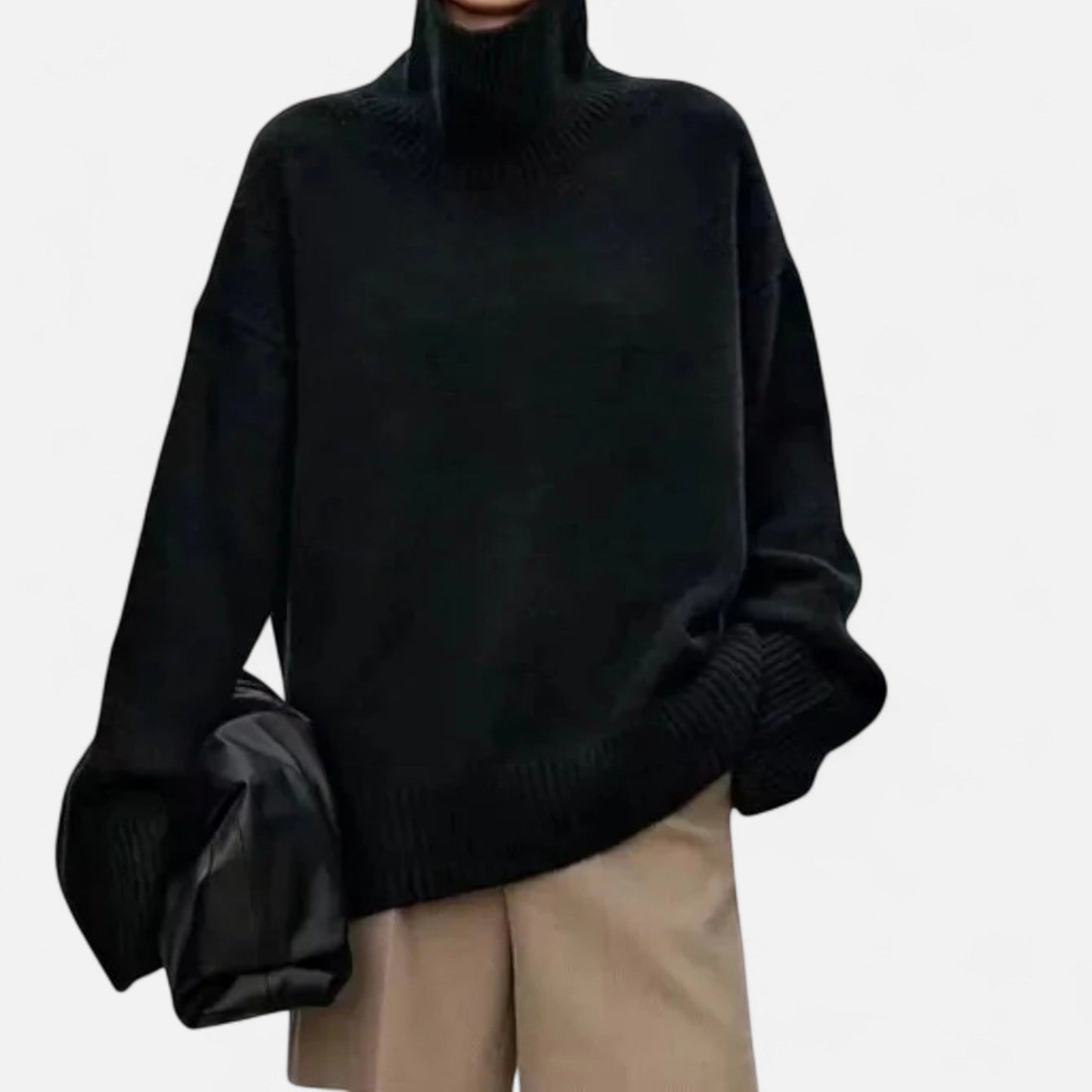 Valeska | Timeless Turtleneck Wool Sweater