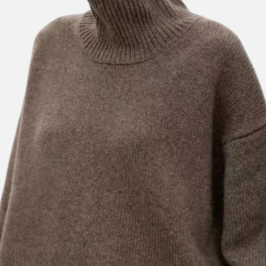 Valeska | Timeless Turtleneck Wool Sweater