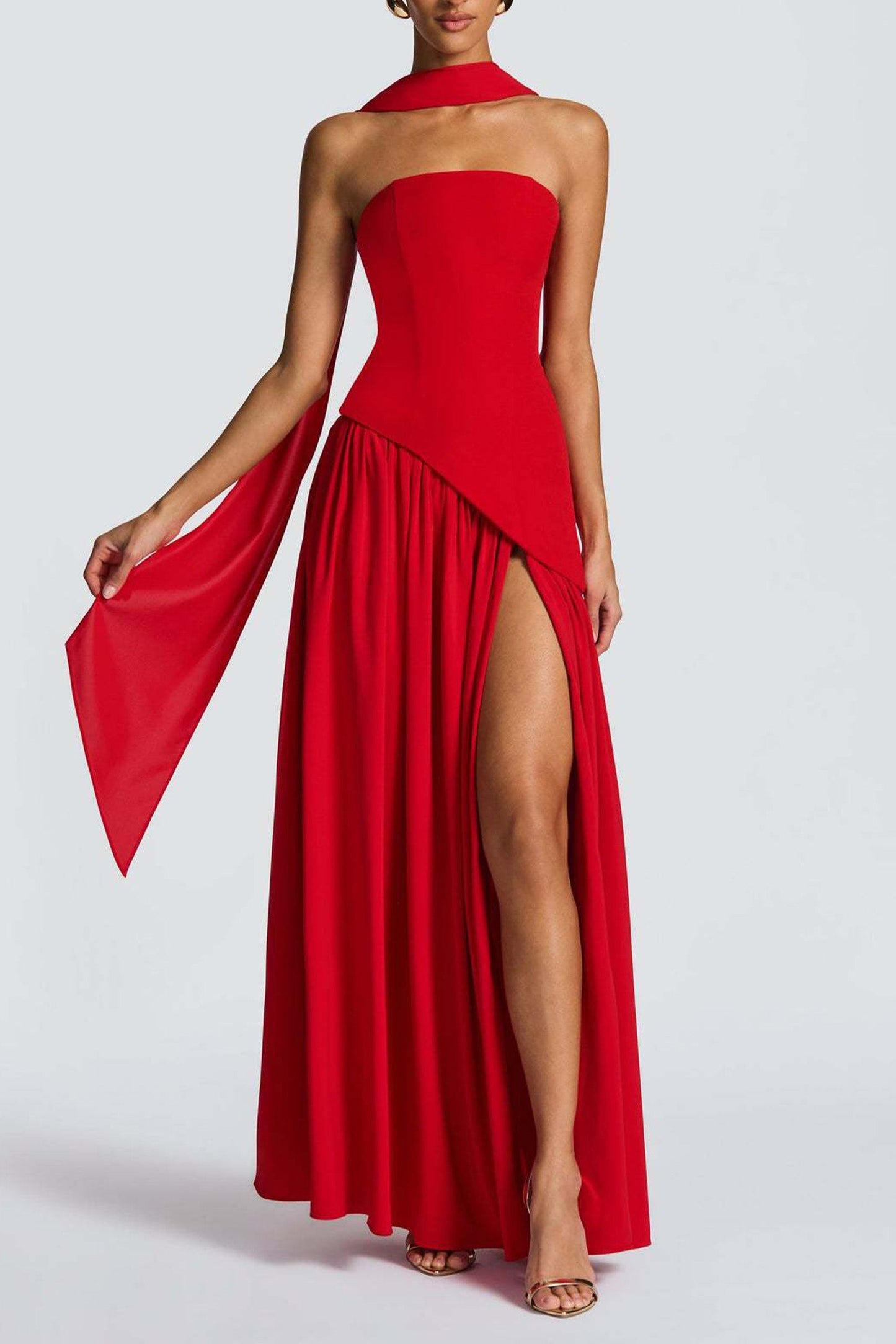 Briar | Knit A-Line Maxi Dress