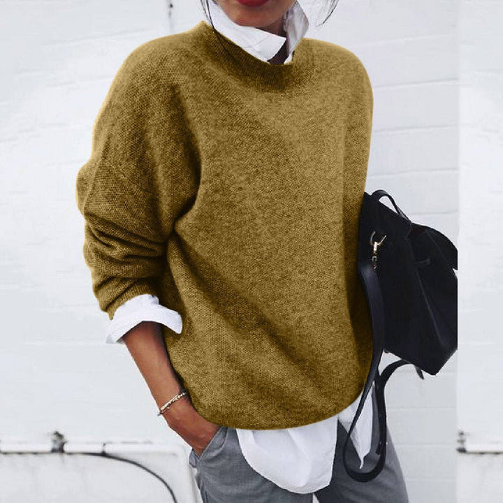 Aurelia | Crew-Neck Long Sleeve Sweater