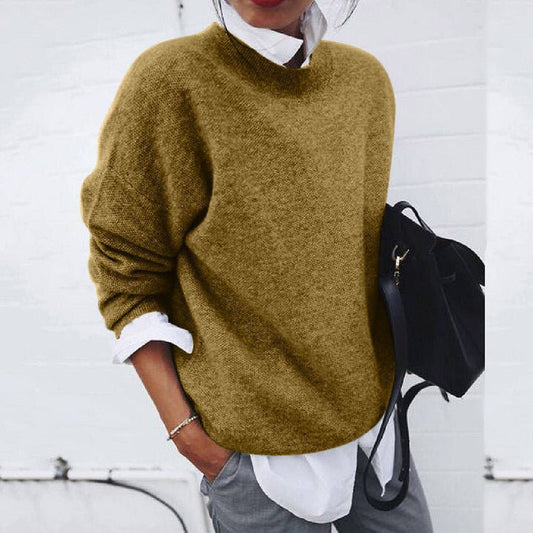 Aurelia | Crew-Neck Long Sleeve Sweater