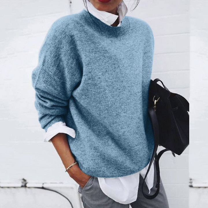 Aurelia | Crew-Neck Long Sleeve Sweater