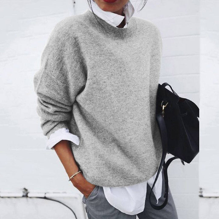 Aurelia | Crew-Neck Long Sleeve Sweater