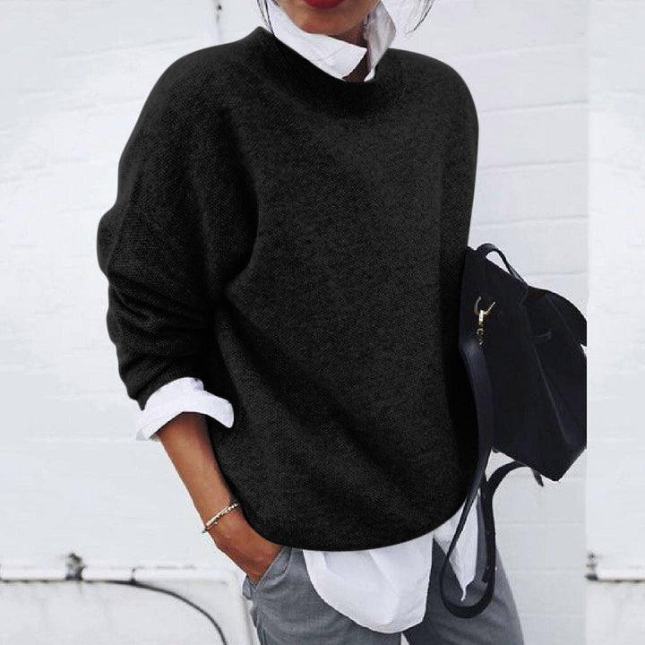 Aurelia | Crew-Neck Long Sleeve Sweater