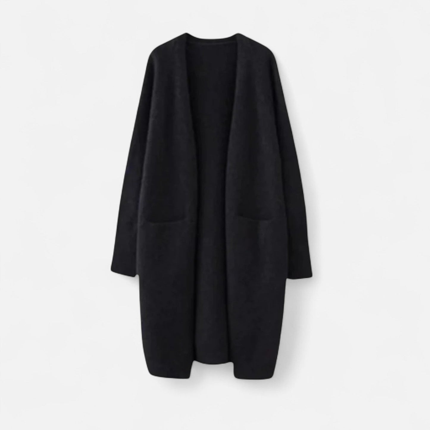 Undina | Long Silhouette Open-Front Cardigan