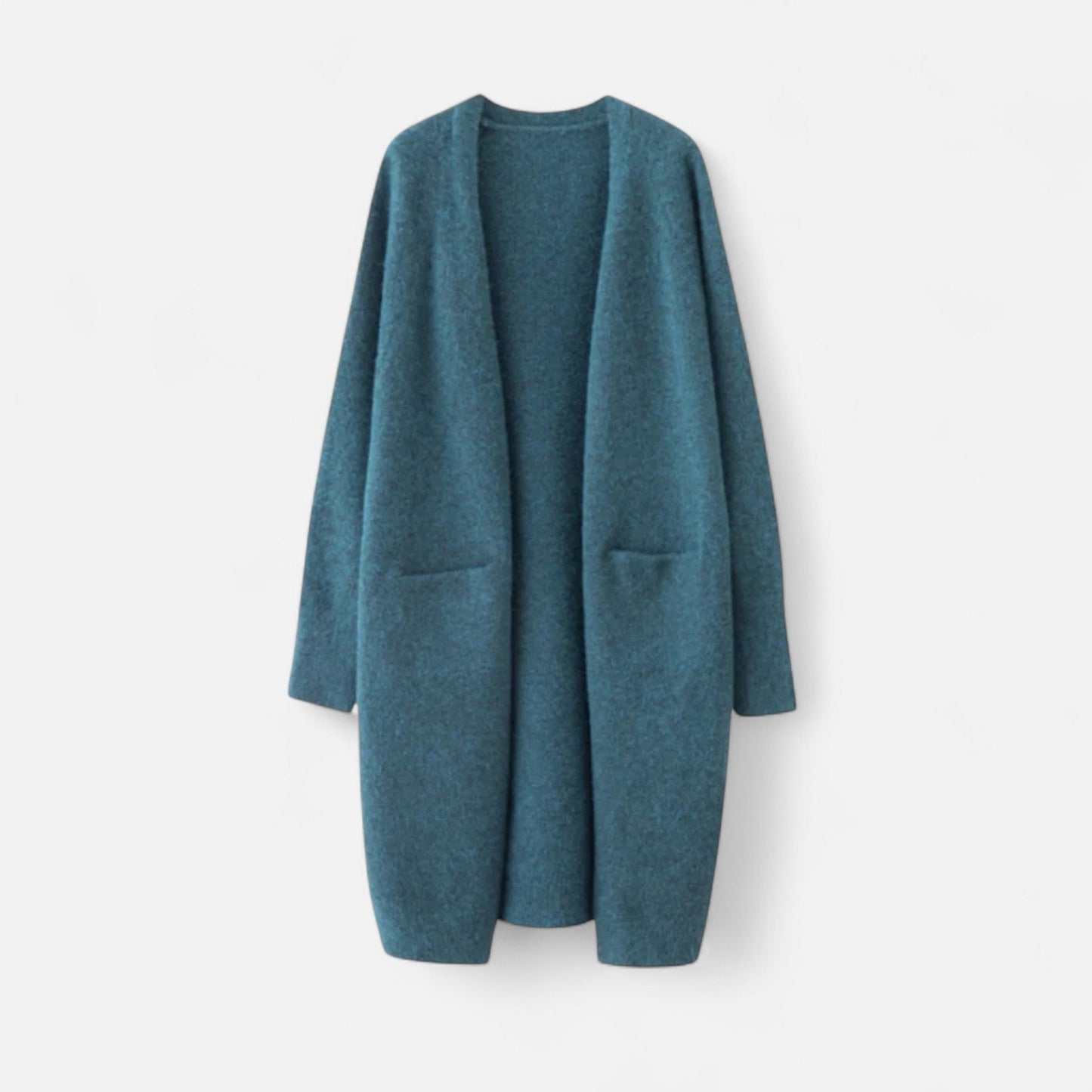 Undina | Long Silhouette Open-Front Cardigan