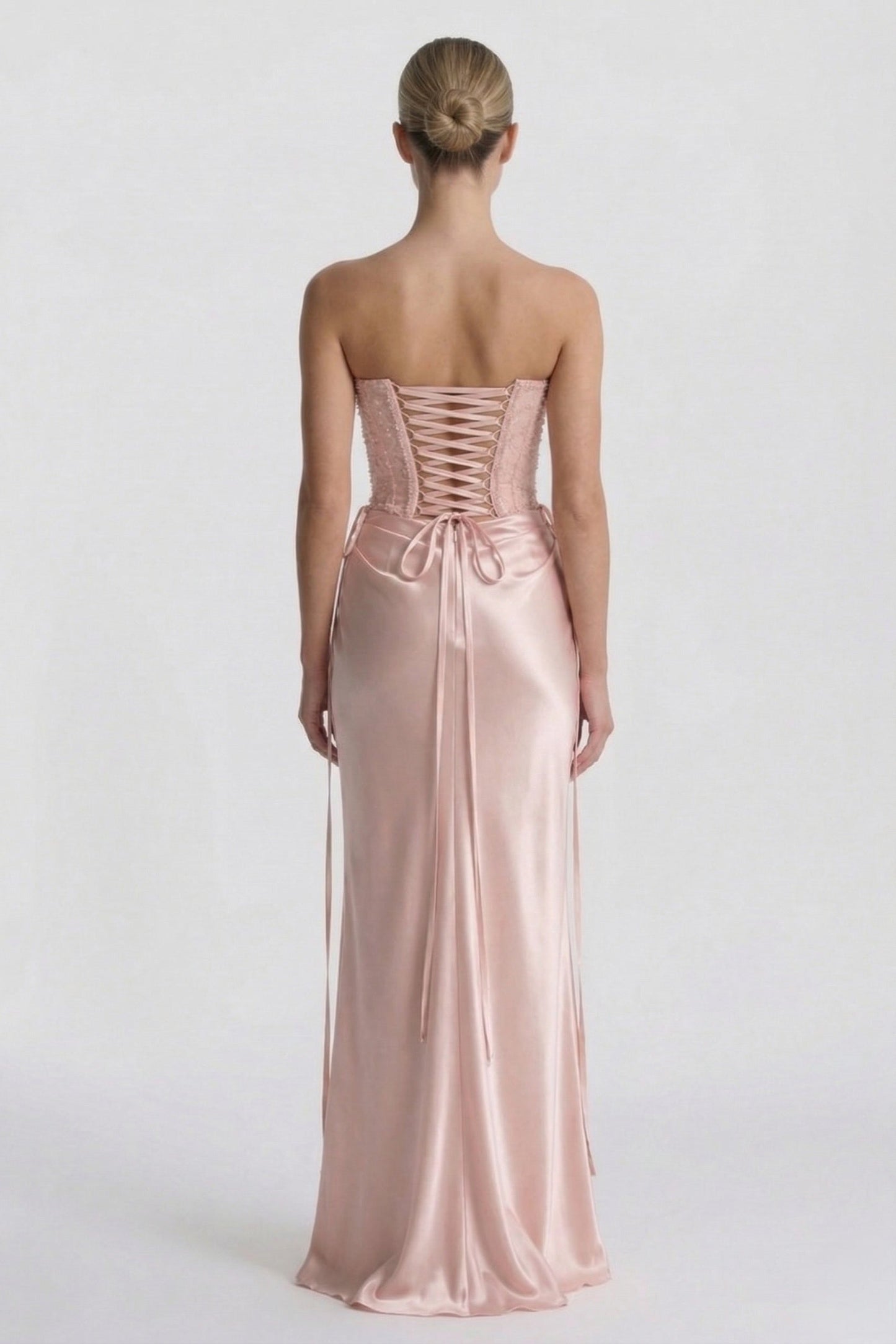 Ines | Satin Sheath Wedding Guest Dress