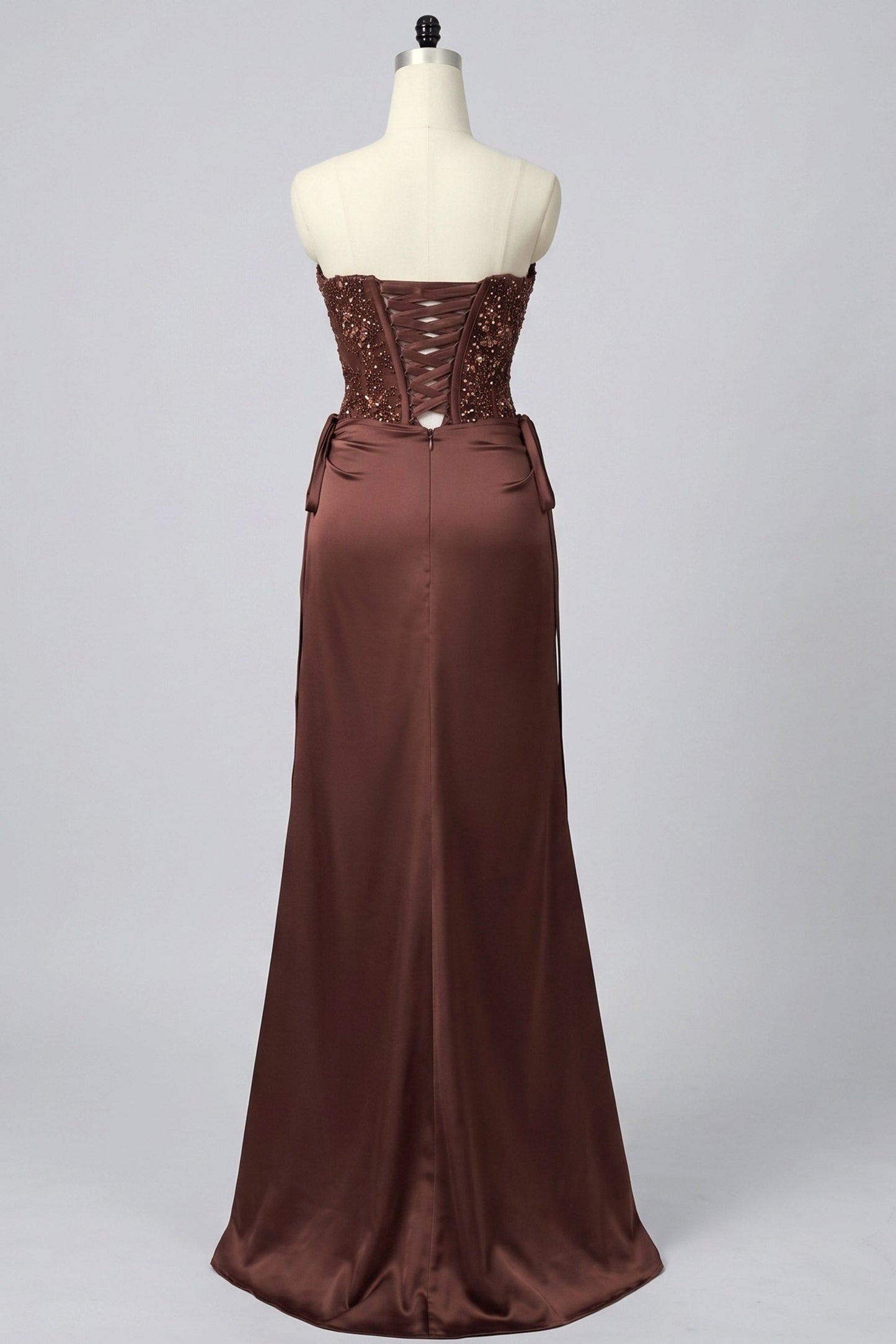 Ines | Satin Sheath Wedding Guest Dress