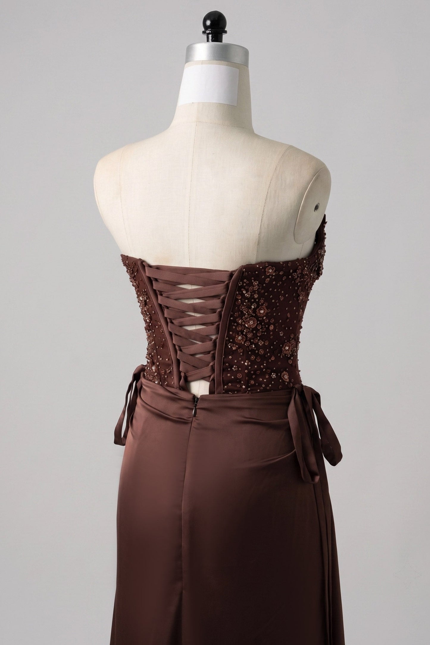 Ines | Satin Sheath Wedding Guest Dress