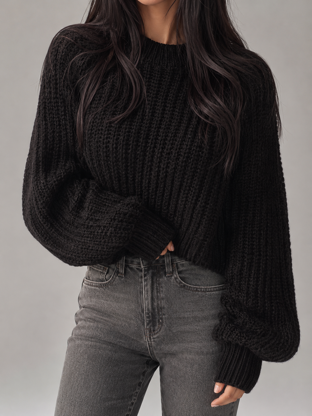 Felicity | Chunky Cable Knit Oversized Sweater
