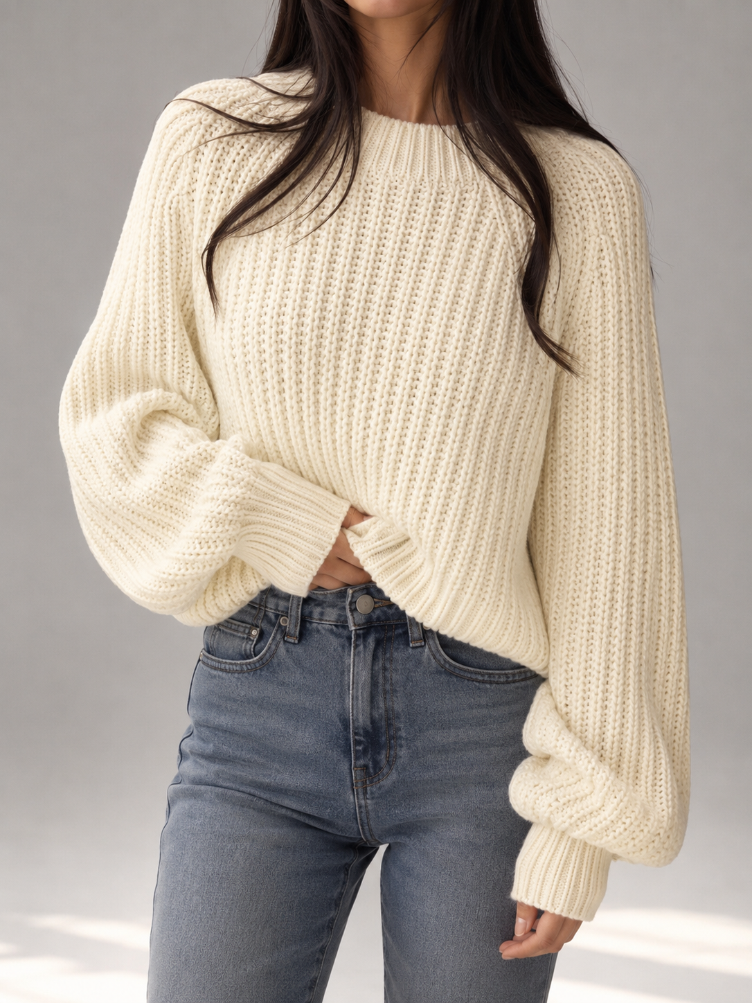 Felicity | Chunky Cable Knit Oversized Sweater