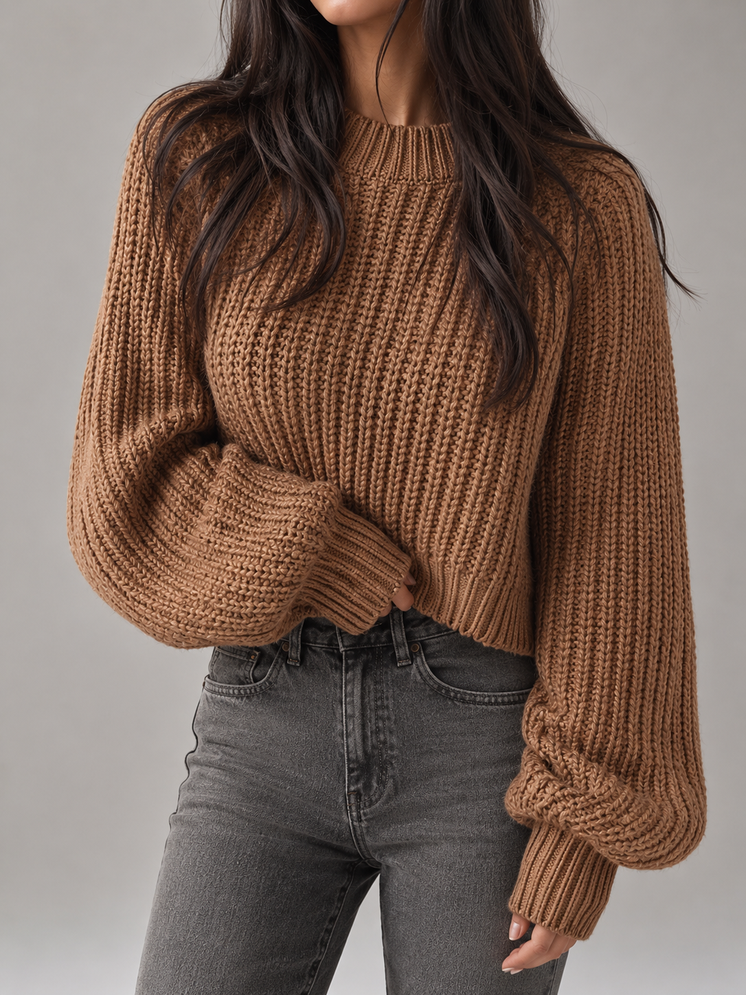 Felicity | Chunky Cable Knit Oversized Sweater