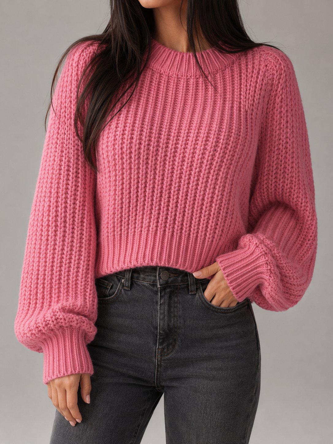 Felicity | Chunky Cable Knit Oversized Sweater