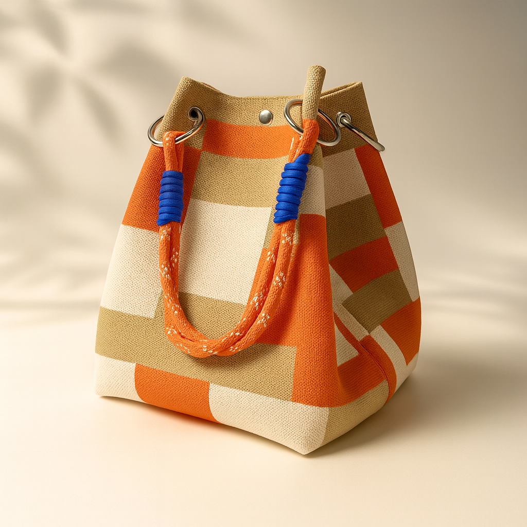 Persimmon | Chic Bucket Bag for Stylish Outings