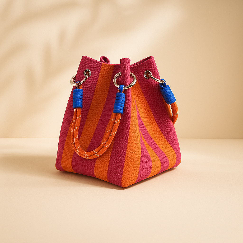 Persimmon | Chic Bucket Bag for Stylish Outings
