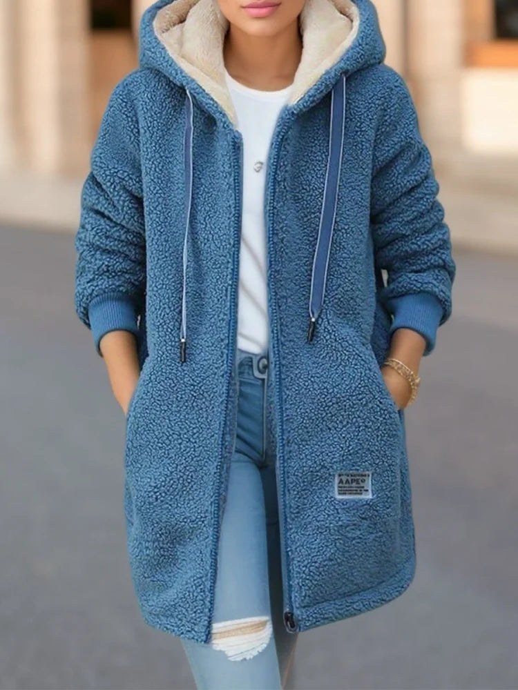 Zenobia | Cozy Fleece Winter Hoodie