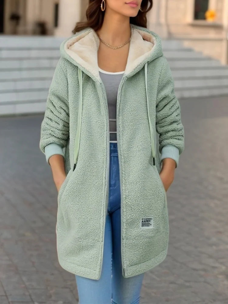 Zenobia | Cozy Fleece Winter Hoodie