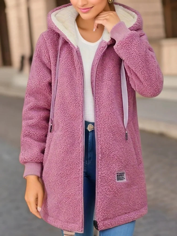 Zenobia | Cozy Fleece Winter Hoodie