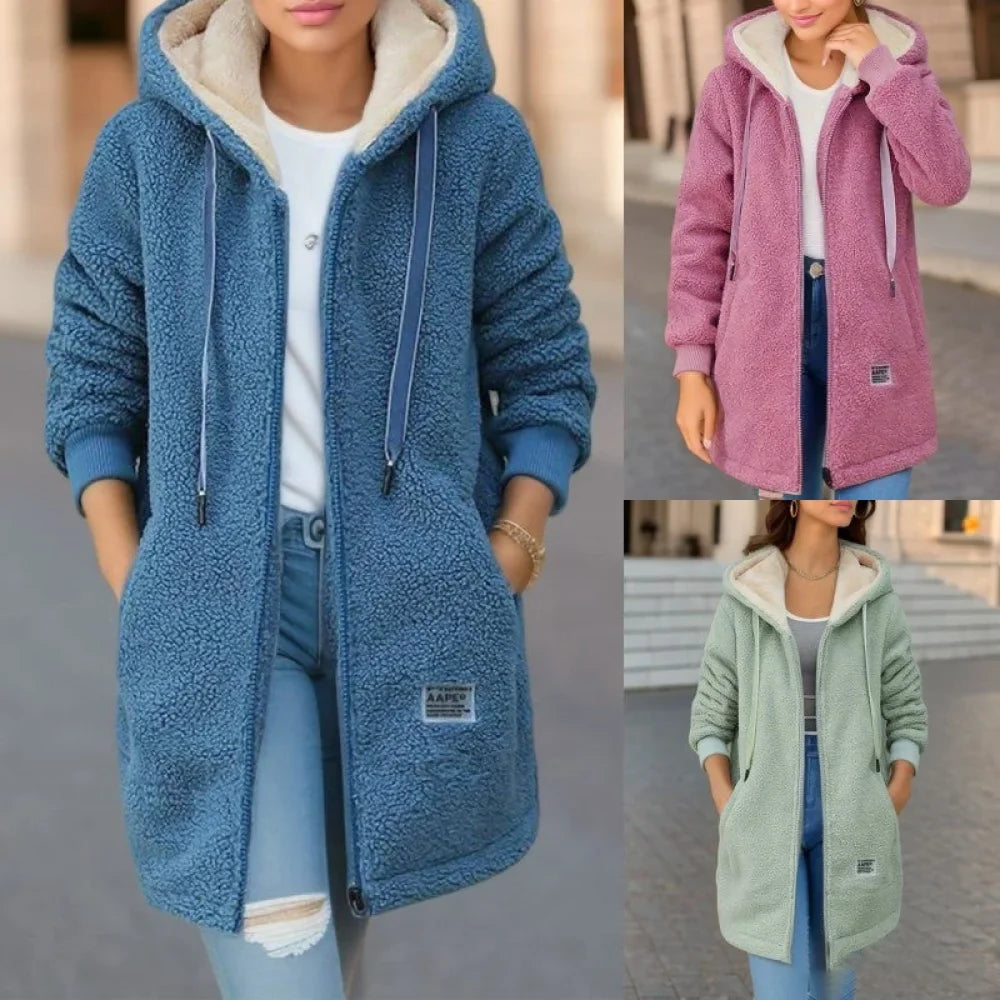 Zenobia | Cozy Fleece Winter Hoodie
