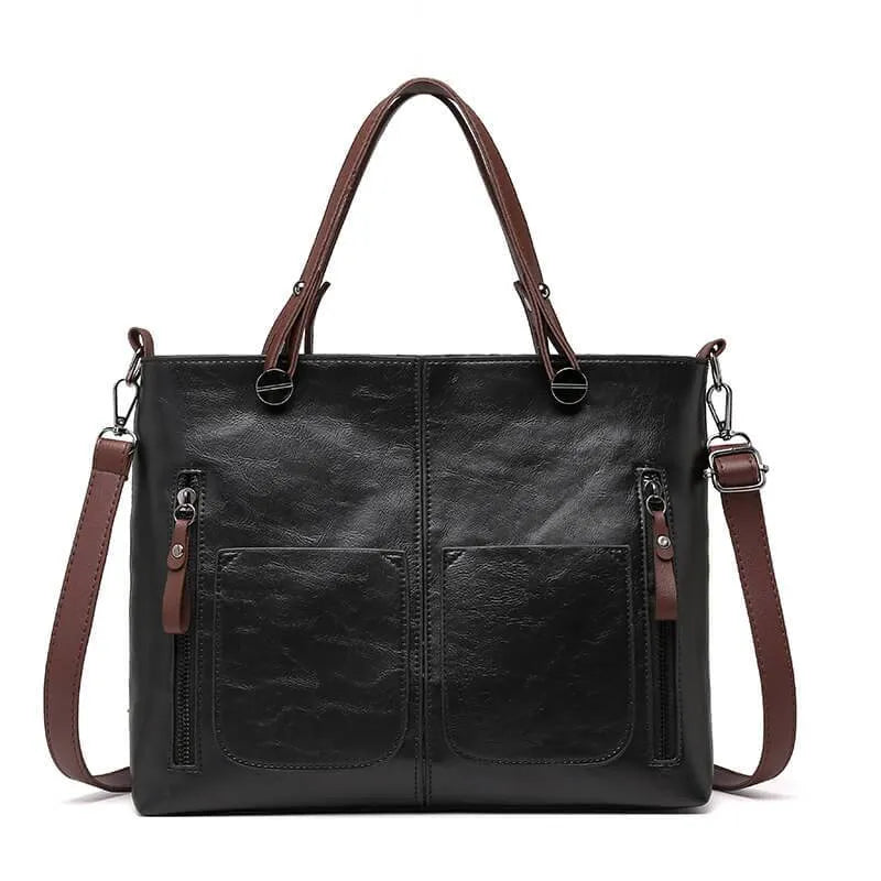 Melia | Elegant Leather Shoulder Bag Durable Everyday Companion