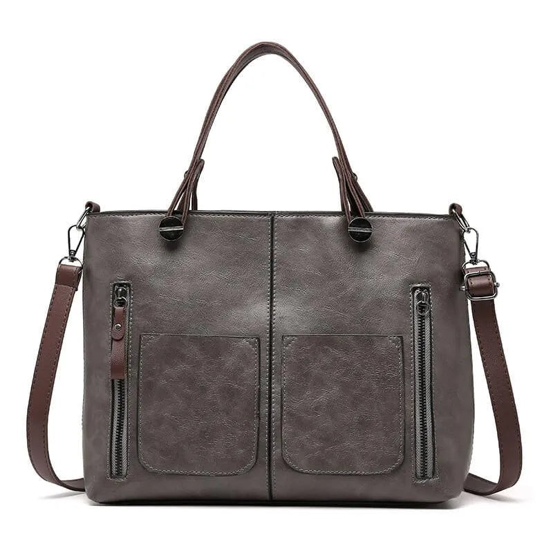 Melia | Elegant Leather Shoulder Bag Durable Everyday Companion