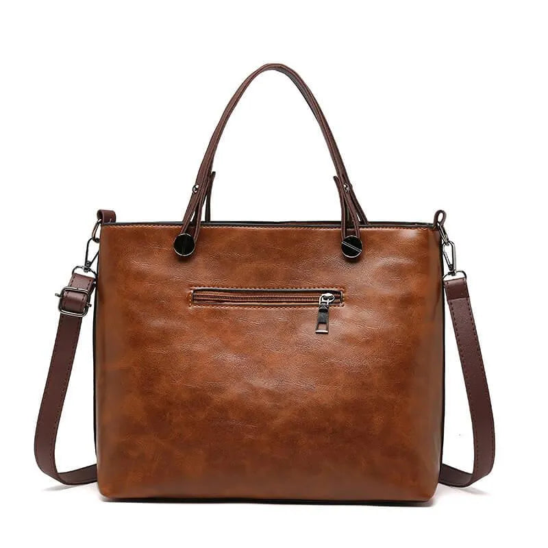 Melia | Elegant Leather Shoulder Bag Durable Everyday Companion