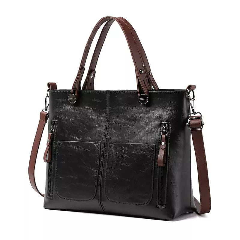 Melia | Elegant Leather Shoulder Bag Durable Everyday Companion