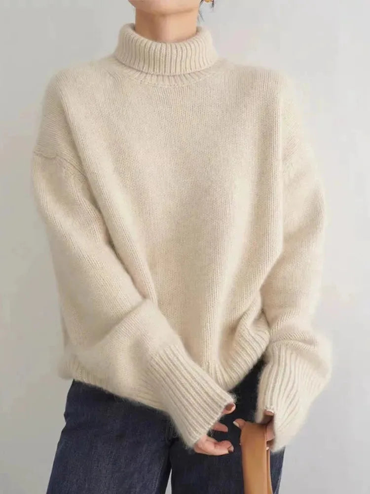 Elizabeth | Cozy Knit Turtleneck