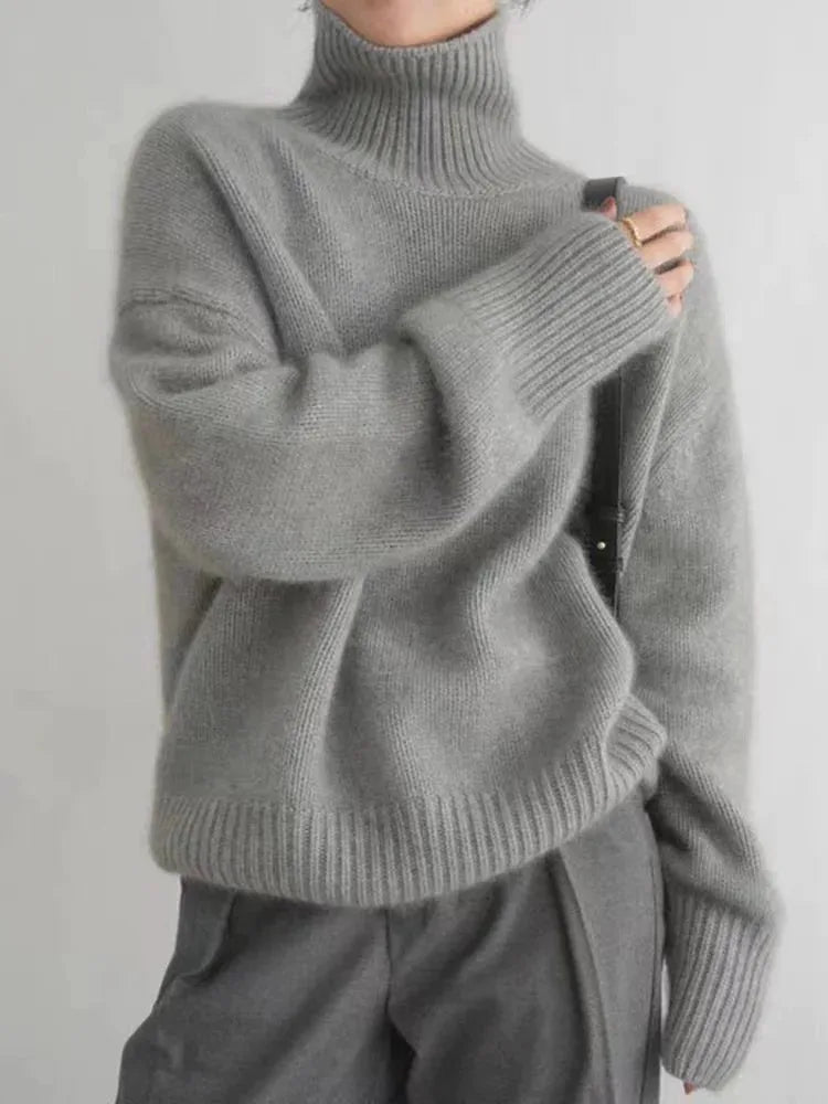 Elizabeth | Cozy Knit Turtleneck