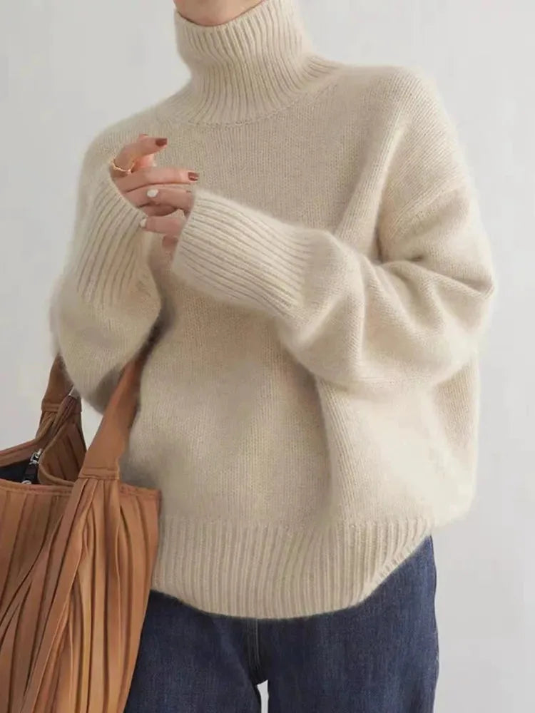 Elizabeth | Cozy Knit Turtleneck