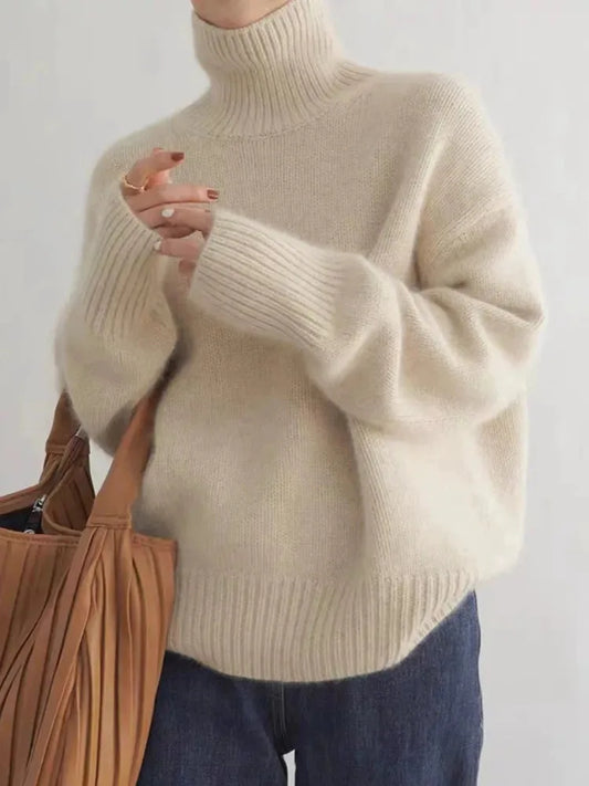 Elizabeth | Cozy Knit Turtleneck