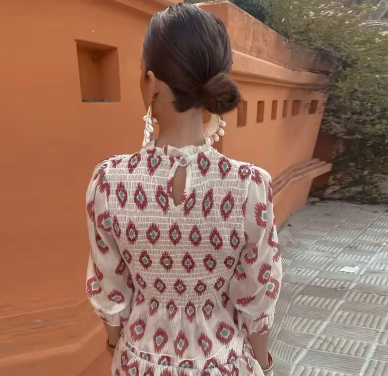 Odalys | A-Line Mini Dress for Wedding Guests