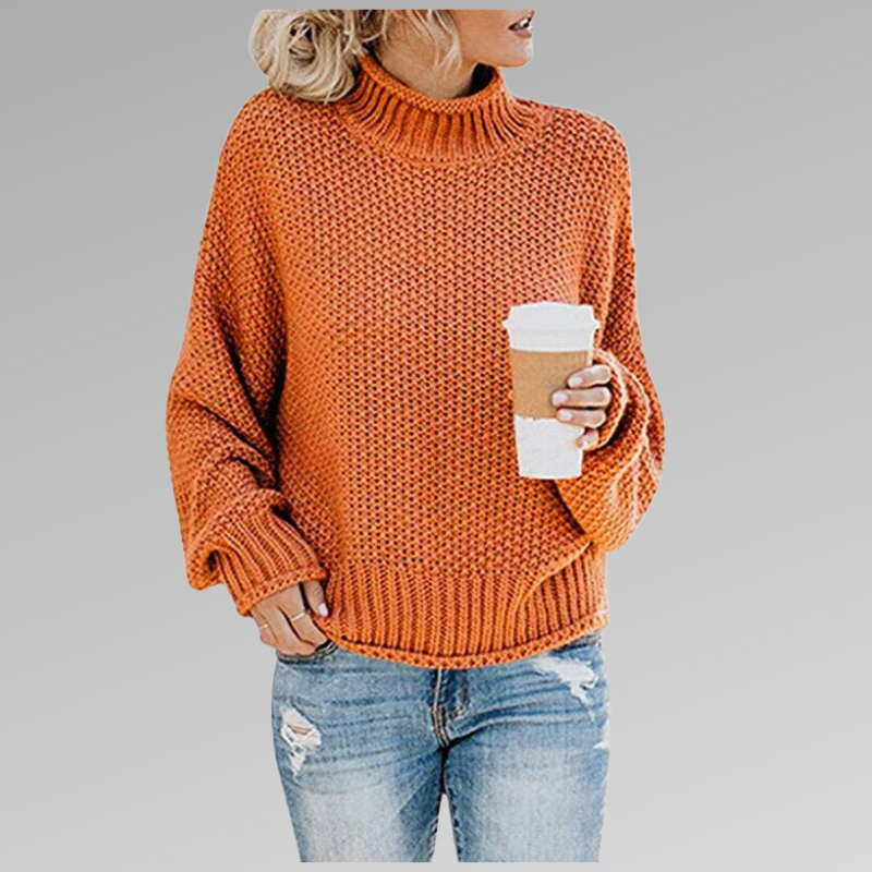 Harriet | Turtleneck Long Sleeve Sweater