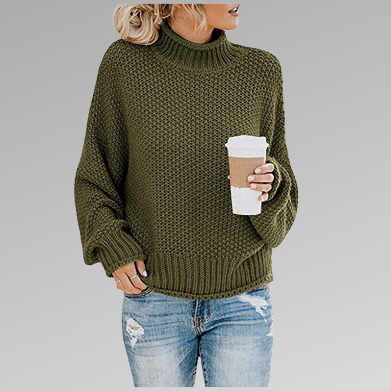 Harriet | Turtleneck Long Sleeve Sweater