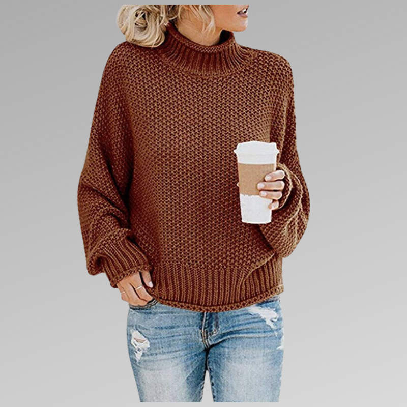 Harriet | Turtleneck Long Sleeve Sweater