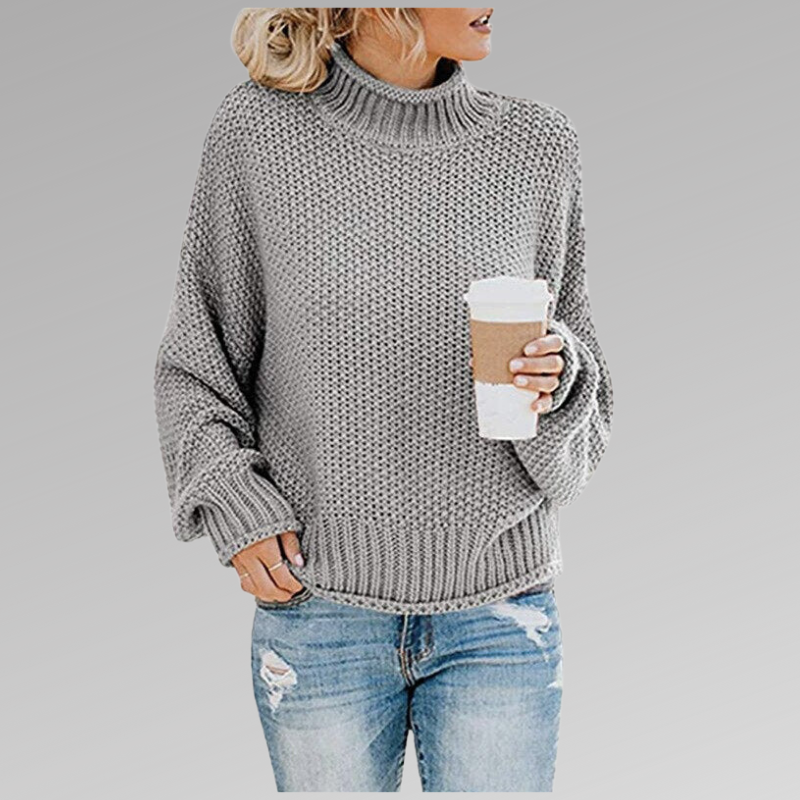Harriet | Turtleneck Long Sleeve Sweater