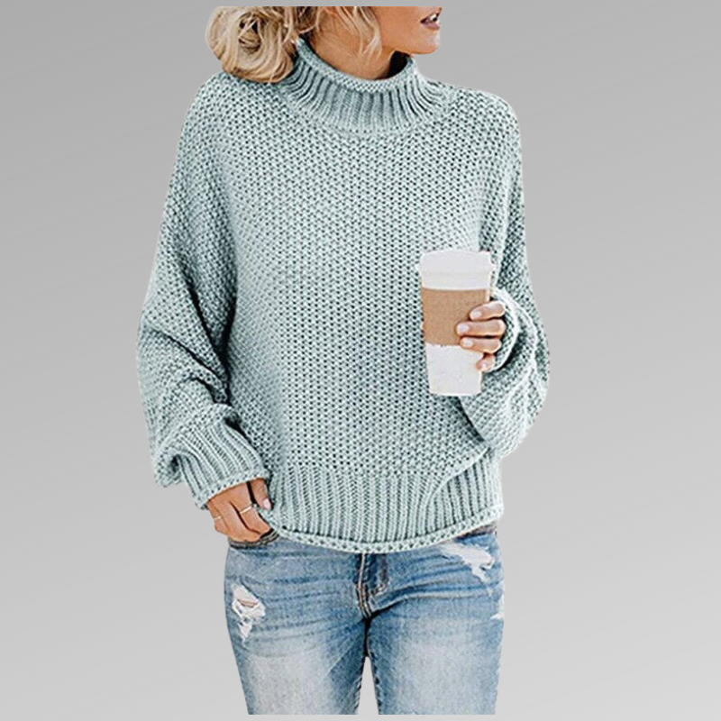 Harriet | Turtleneck Long Sleeve Sweater