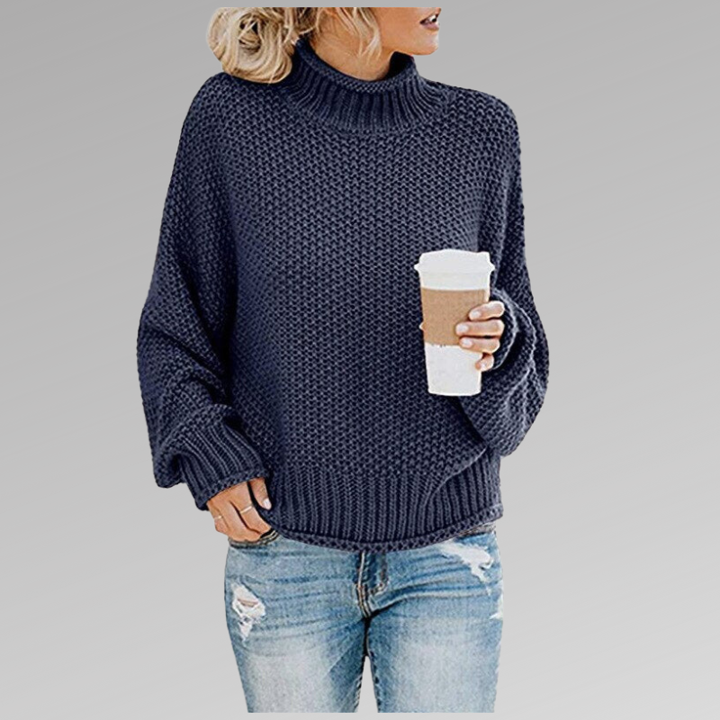 Harriet | Turtleneck Long Sleeve Sweater